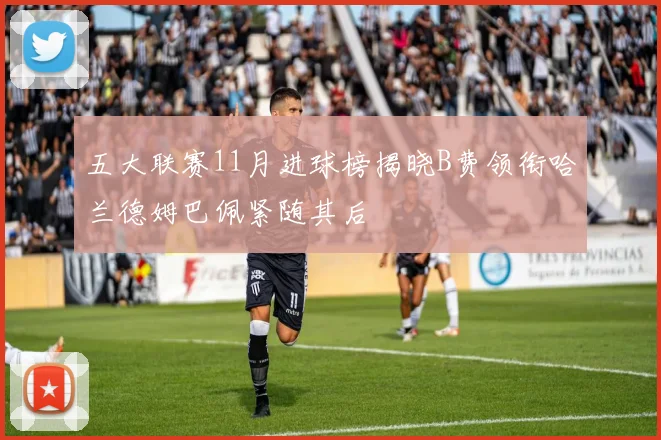 五大联赛11月进球榜揭晓B费领衔哈兰德姆巴佩紧随其后